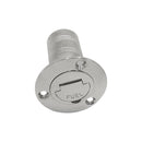 1.5 inch  Fuel Deck Fill Keyless Polished Fuel Filler Stainless Steel For Marine Boat