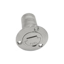 1.5 inch  Fuel Deck Fill Keyless Polished Fuel Filler Stainless Steel For Marine Boat