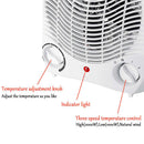 Portable Fan Heater Adjustable Thermostat Floor Table Desk Heller 2000W Heller