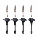 Ignition Coil and Spark Plug Kit Suitable for Nissan Altima Sentra Infiniti G35 - BD1