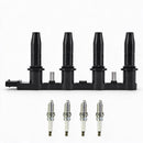 Ignition Coil UF606 with Iridium Spark Plug 7092 Suitable for Chevrolet Cruze - ZT2