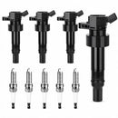 Ignition Coil and Spark Plug Kit Suitable for Hyundai Accent Elantra Veloster - ZT2