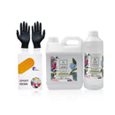 3KG/6KG 2:1 Epoxy Resin Kit Glass Water Clear Epoxy Casting Art DIY UV Jewellery