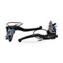 19 RCS CNC Motorcycle Set Brake Master Cylinder Cable Clutch Radial Brake Pump