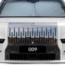 6 Layer Thick WindScreen SunShade Suitable For Zeekr 009 2024-2025 UV Protection