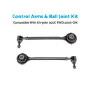 Pair Front Lower Control Arms & Ball Joints Suitable For Chrysler 300C 2005-On