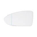 Left or Right Side Mirror Glass Suitable for VW Golf MK7 MK7.5 13-18 Heated Convex with Base