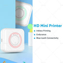 Mini Pocket Thermal Printer Wireless Blue-tooth Photo Paper Inkless