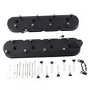 Cast Aluminium Valve Cover with Coil Mounts Suitable for LS LS1 LS2 LS3 LS6 LS7 Engine Valve Cover Black