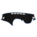 Non-Slip Dash Mat Dashboard Cover Suitable For BMW 1 Series F20 12-17 Black Blue