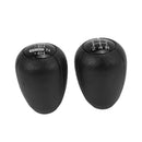 2PCS Transfer Case Konb&5-Speed Push Gear Shift Knob Suitable for Nissan Patrol