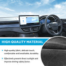 Dash Mat Compatible with Nissan Navara D23 NP300 ST-X ST SL PRO-4X 2/2021-2022 Non-Slip
