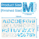 DIY crystal glue 26 letters and numbers mold Resin Mould Casting Craft