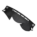 Dash Mat Microfiber Leather Black Suitable For Nissan Navara NP300 D23 2015-On