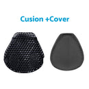 1x Motorcycle Comfort Gel Seat Cushion Suitable For Pressure Relief With or Without Sleeve