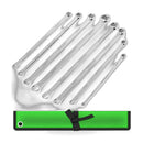 8x Extra Long Aviation Spanner Set CRV Wrench Double Ring with Bag 8¡§C24mm