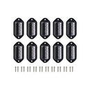 6LED License Number Plate Light Lamp Suitable for Truck SUV Trailer Lorry 12/24V