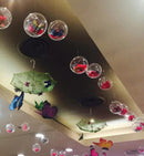 10pcs 8cm 10cm Christmas Balls Xmas Tree Ornament Decoration Plastic Bubbles AU