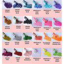 24 * 20ml Colors Glitter Pigment Debris Resin Epoxy Dream Flash Powder Crafts
