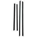 4Pcs Door Seal Weatherstrip Kit Black Rubber Suitable For Honda Jazz 2008-2013