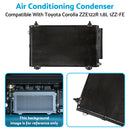 Air Con Condenser Suitable for Toyota Corolla ZZE122R 1.8L 1ZZ-FE 2001-2007 Air Conditioning Condenser Suitable for Toyota Corolla ZZE122R 1.8L 1ZZ-FE 01-07