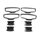 Side Door Handle Covers & Handle Bowl Suitable For Mitsubishi Triton L200 23-25