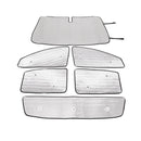 6x Car Sunshade Window Sun Shade Windscreen Visor Suitable For Ford Ranger 15-24