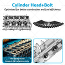 Cylinder Head+Bolt Suitable For Mitsubishi Triton Pajero Sport 4N15 2.4L Diesel