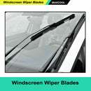 For Ford Fiesta 08-On Aero Flat Windscreen Wiper Blades 26 inch   15 inch  1 Pair