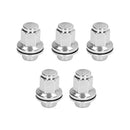 5PCS 14x1.5 Alloy Wheel Lug Nuts Suitable for Landcruiser 76 79 100 200 Series