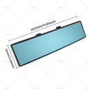 300mm Car Rear View Mirror Large Vision Convex Clear Lens Wide Angle Anti Glare