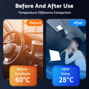 6 Layer Thick WindScreen SunShade Suitable For Peugeot 2008 19-25 UV Protection