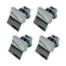 4pcs Door Handle Push Locks Suitable for Caravan RV Marine Cupboard Latch Knob