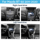 9 inch  Android 13 Head Unit Touchscreen GPS Bluetooth Suitable For Mazda BT50 12-19
