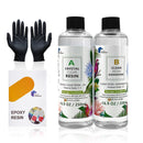 Epoxy Resin Art DIY UV Crafts Glass Water Clear Epoxy Coating 1 1 2 1 3 1 AB Kit