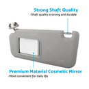 Left Side Sun Visor Suitable For Toyota 2008-2013 Kluger 74320-48500-B0 Gray Front