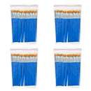 50-200pcs Flat Paint Brushes Small Brush Bulk for Detail Painting Craft Art Gift
