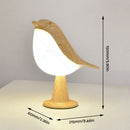 Modern Magpie Bird LED Table Desk Lamp Bedside Touch Reading Night Light Bedroom