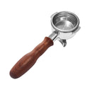 58mm Portafilter Suitable For La Marzocco 2 Spout Filter Basket Wood Handle