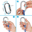 Static Rescue Rope Suitable For Climbing Hiking Camping Lifesaving Rappelling