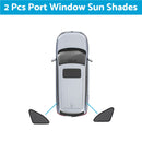 Magnetic Mesh Sun Blind Shades Suitable for Audi Q5 8R 2009–2016 On Front Rear