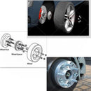 25mm Bolt-On Wheel Spacers Suitable For Holden Commodore VB~VZ M12 X P1.5 (5 X 120) 69.6