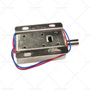 Round Electronic Solenoid Latch Lock 12V 0.6A Electric Release Assembly Catch