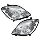 LH+RH Headlights 10-Pin w/ Fog Suitable for Mercedes-Benz Sprinter 2006¡§C2013