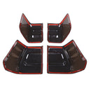 Rear Tail Light Lamp Cover Trim Suitable For Toyota Land Cruiser Prado 18-22