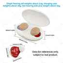 1 Pair Mini Hearing Aids In Ear Enhancer Digital Sound Voice Amplifier USB Touch