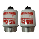 2X 3.6 inch  Replacement Fuel Filter Element 30 Micron For 31863 Fuel Water Separator