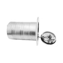 1.5 inch  Fuel Deck Fill Keyless Polished Fuel Filler Stainless Steel For Marine Boat