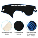 Non-Slip Dash Mat Dashboard Cover Suitable For BMW 1 Series F20 12-17 Black Blue