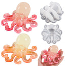 2PCS Octopus Mold Silicone Epoxy Resin Casting Mould 3D Sea Animal Display Mold